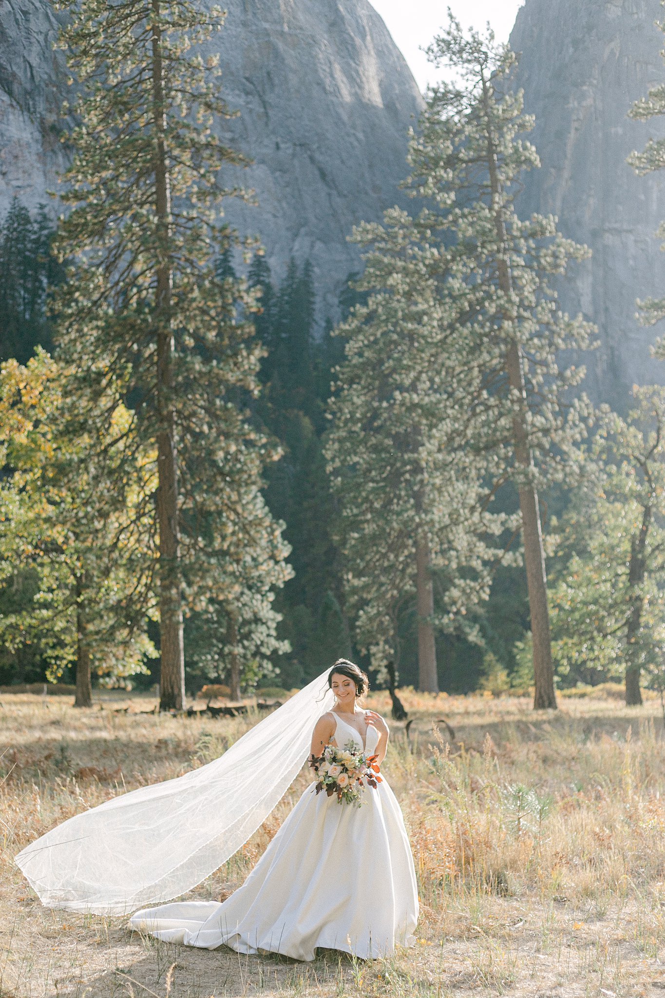 Fall Yosemite Vow Renewal Cook's Meadow 9