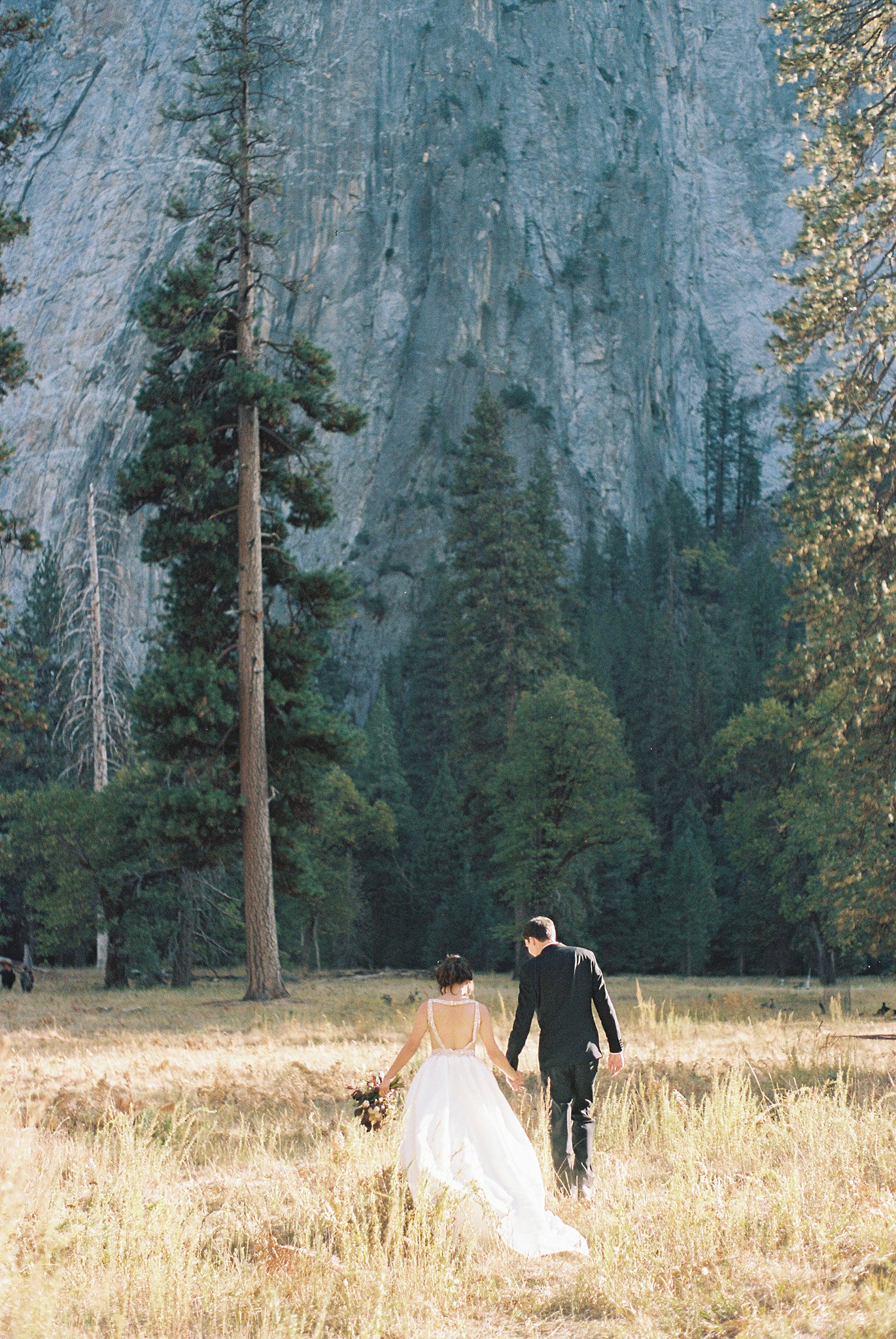 Fall Yosemite Vow Renewal Cook's Meadow 6